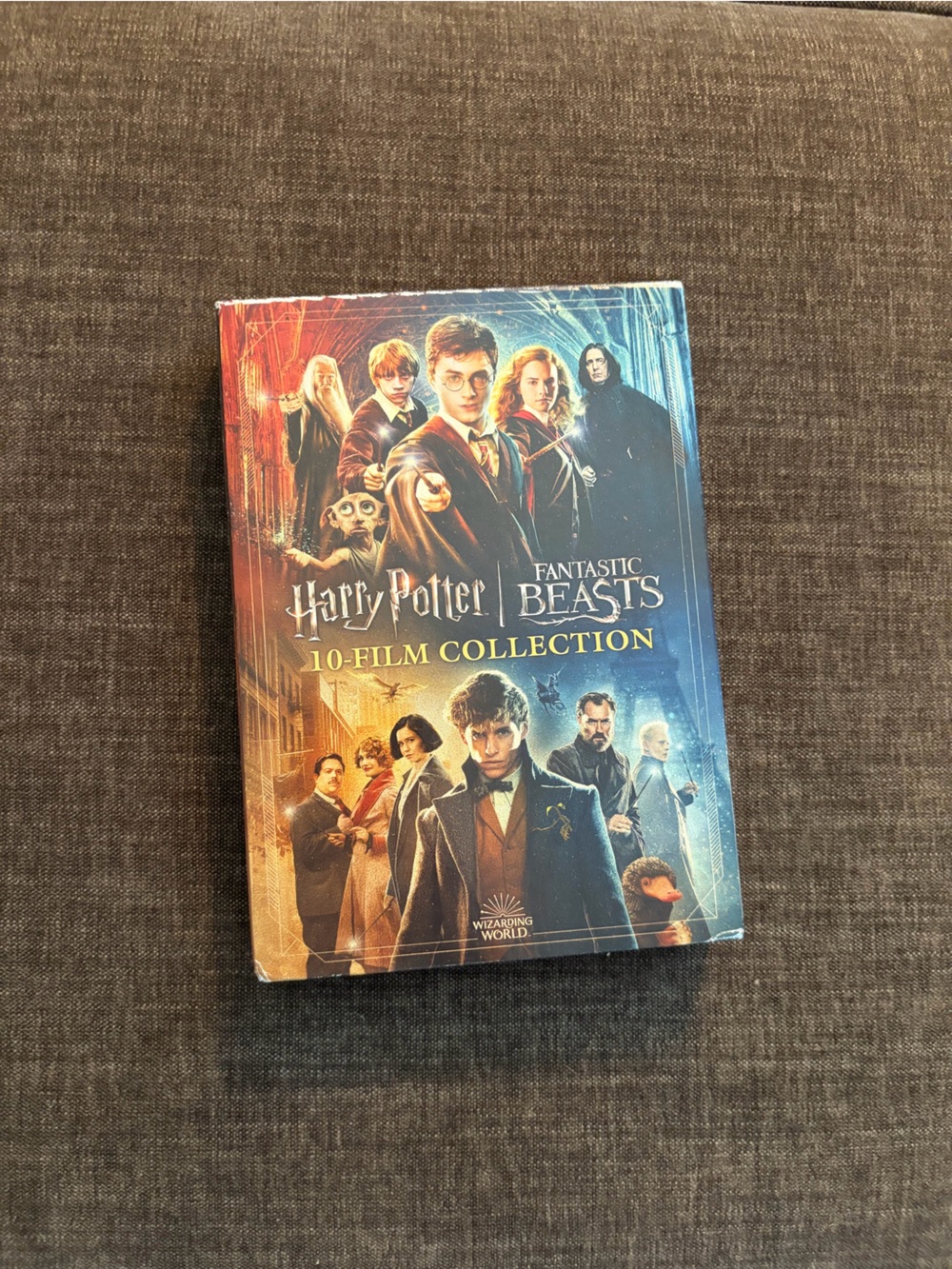 Harry Potter & Fantastic Beasts 10-Film Collection - Blue/Red Cover